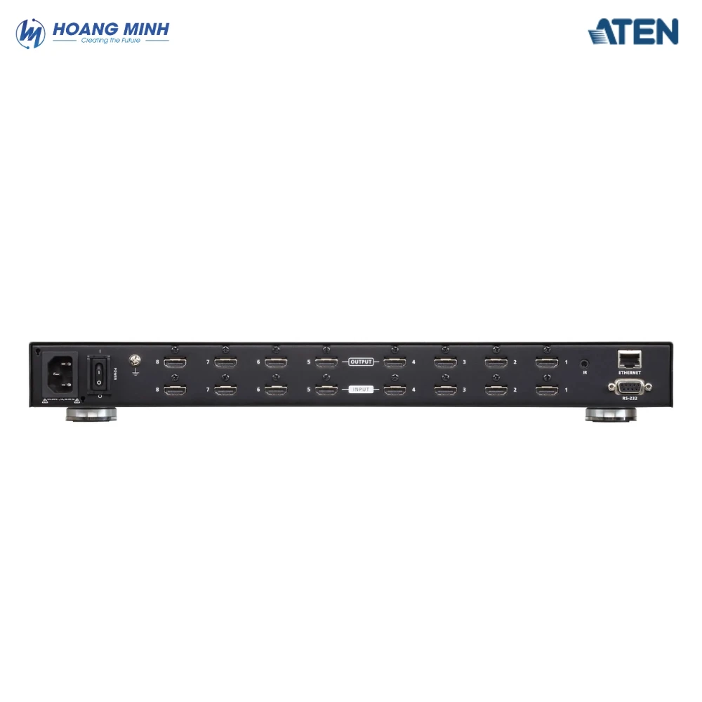 Bộ chuyển mạch ma trận HDMI 4K thực 8 x 8 ATEN VM0808HB
